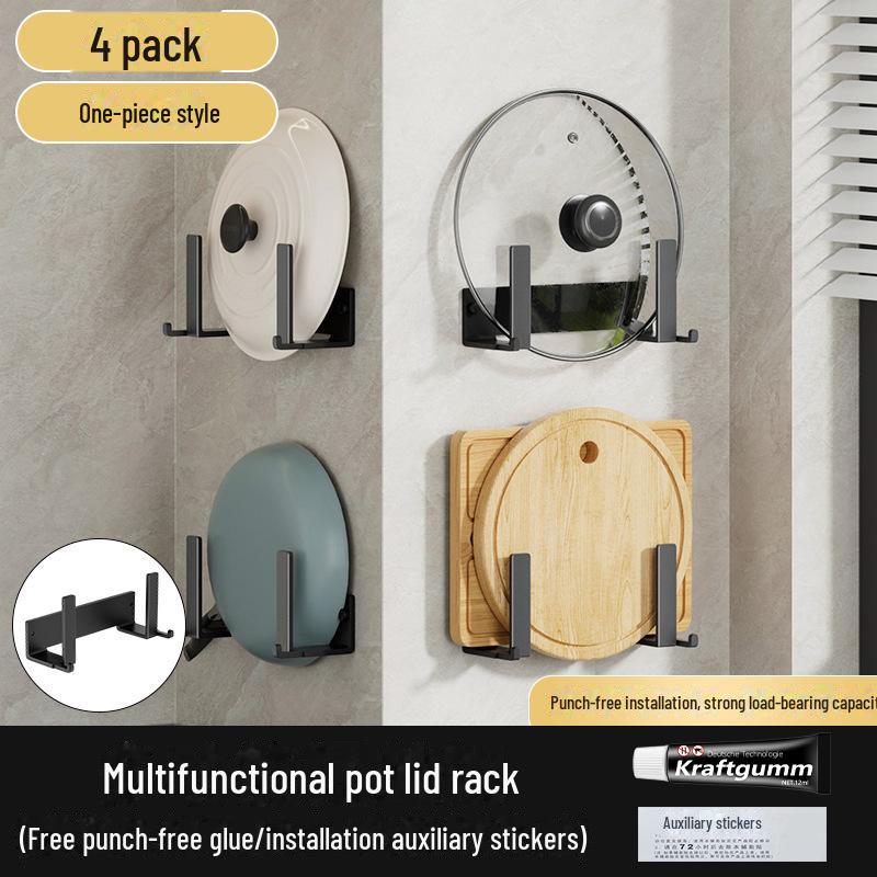 Punch-Free Kitchen Rack for Pots, Cutting Boards & More