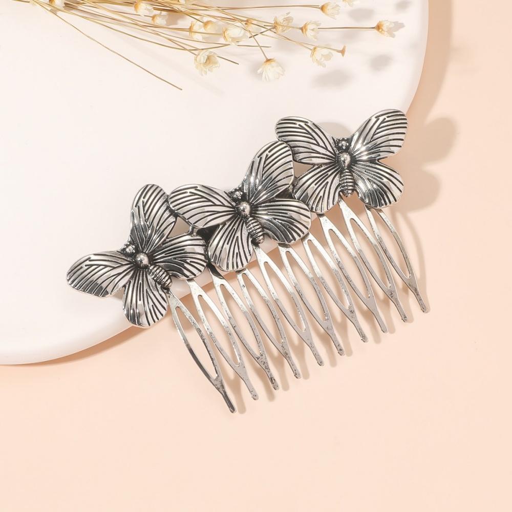 Metal Gold Color Leaf Hair Clip Pins for Women Hair Comb Bride Hair Decorate Wedding Bridal Hair Accessories Gift