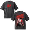 Washed Vintage Anime Darling In The Franxx Zero Two Graphic T Shirt Men Women 90s Manga Casual Y2K Gothic Cotton Oversized T-shirts