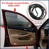 Front Left/Right Side Door WeatherStrip Rubber Seal for Honda Accord Sedan 2003-2007 OEM 72365-SDA-A01 72325-SDA-A01
