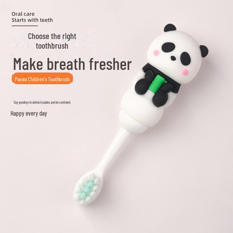 Sakura Kids' Toothbrush with Soft Bristles - Cartoon Design for Ages 3-12, Gentle Gum Protection, Small Head
