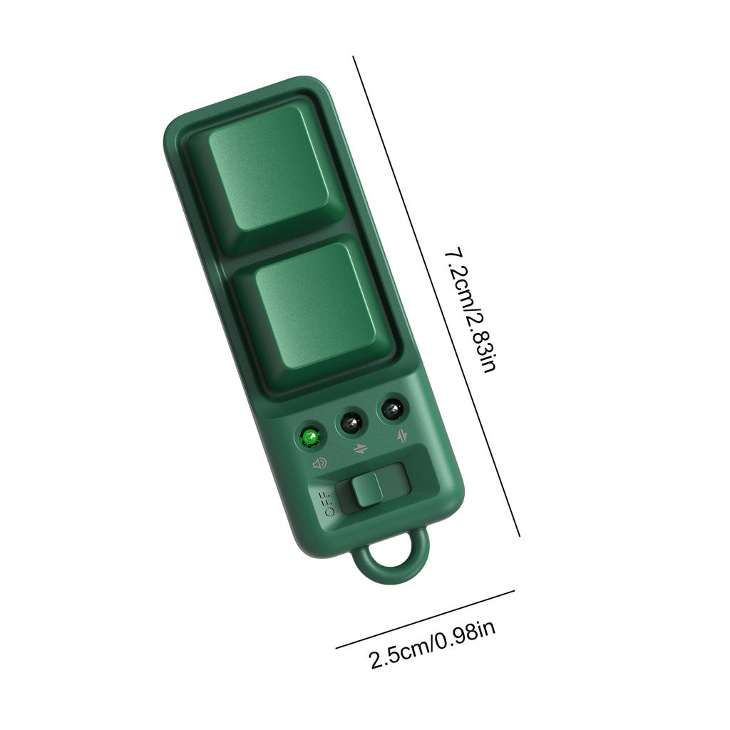 Keypad Dual Button E-book Page Turner for Tablet Mobile Phone Smart Fingertip Ring Bluetooth Remote Control for Android, iPhone