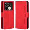 For Infinix Note 40 Pro 4G X6850 Magnetic Phone Case with Multiple Card Holders