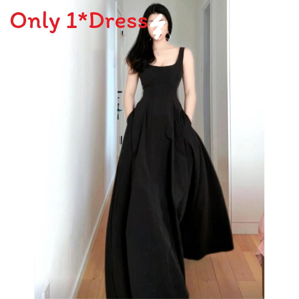 Sleeveless Aline Dress With High Waist And Cotton Knit Fabric For Summer Casual Wear