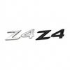 NEW 3D ABS Car Rear Trunk Emblem Badge Sticker For BMW X1 X2 X3 X5 X6 GT Z4 Glossy Black Chrome Logo Decal Styling Accessories