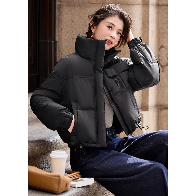 

Женский простой элегантный короткий пуховик 255232Y1 M