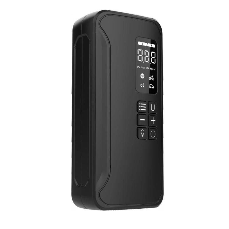 Multifunction Starting Device High Efficiency Tire Inflator Fast Inflation Air Compressor for Vehicle Outdoor Enthusiast