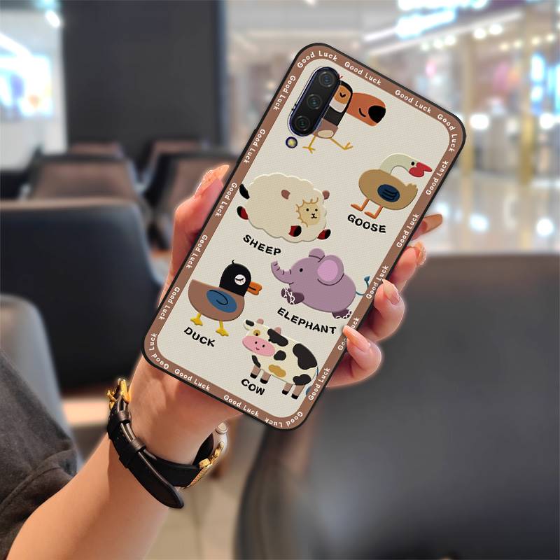 Cartoon Back Cover Phone Case For Xiaomi Mi CC9/9 Lite/A3 Lite Waterproof Cover Anti-dust TPU Soft case Shockproof Cute