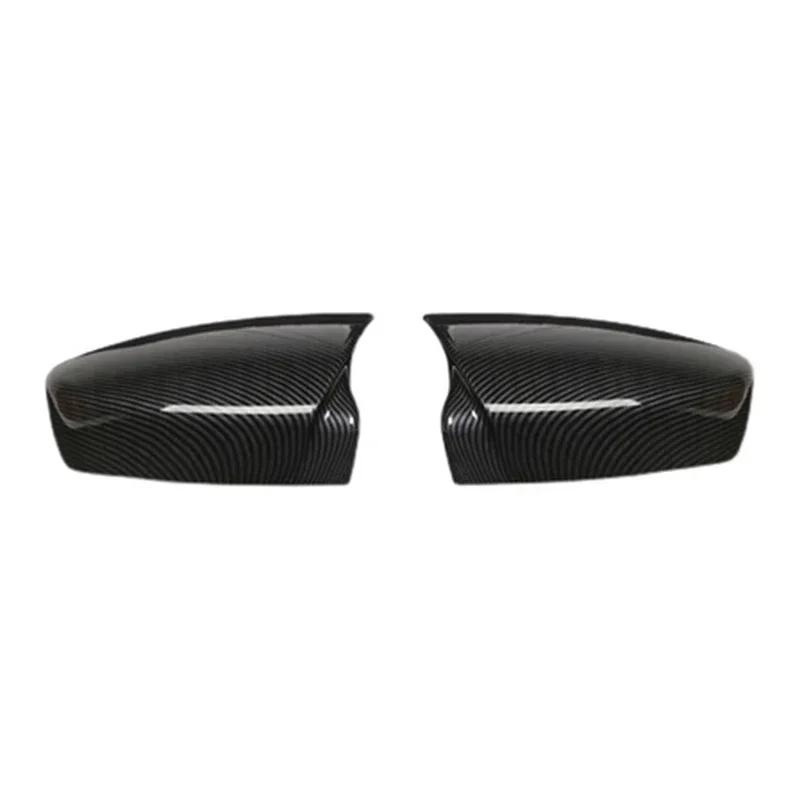 ABS Carbon fibre Accessories Car rearview mirror cover frame Cover Trim Car Styling For Mazda 3 Axela 2014 2015 2016 2017 2018