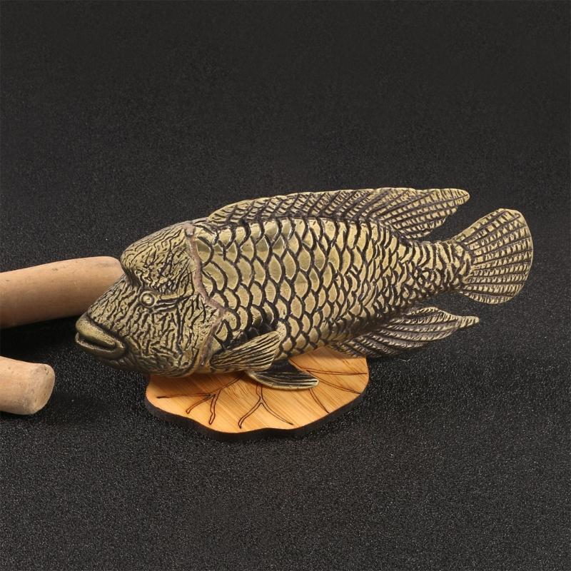 Animal Statue Figurine Retro Wrasses Statue Figurines Sculpture Tabletop Centerpieces Home Decors Collectibles Figurine