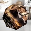 007 James Bond Theme Automatic Umbrella, Lightweight & Portable, 8 Rib, Perfect for Outdoor Travel, Birthdays, Christmas, Gifts.