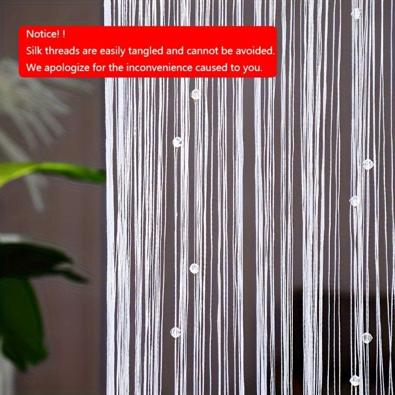 Beaded Curtain Door String Curtains for Doorway Tassels Beads Hanging Fringe Hippie Room Divider Window Hallway Entrance Bedroom