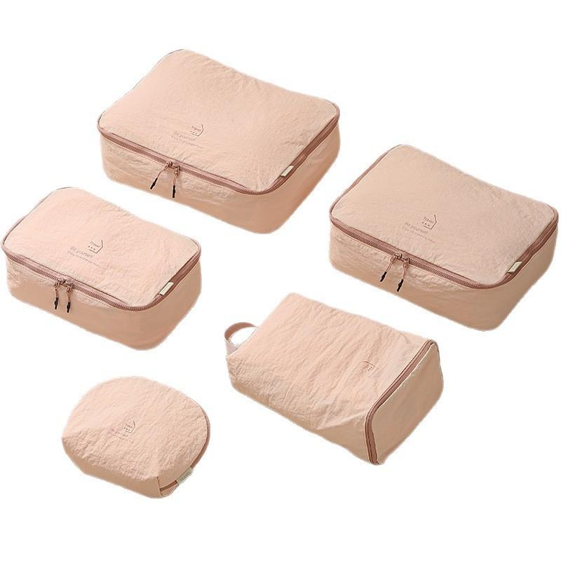 Travel Organizer Set With Nylon Material For Casual Trip And Packing Efficiency