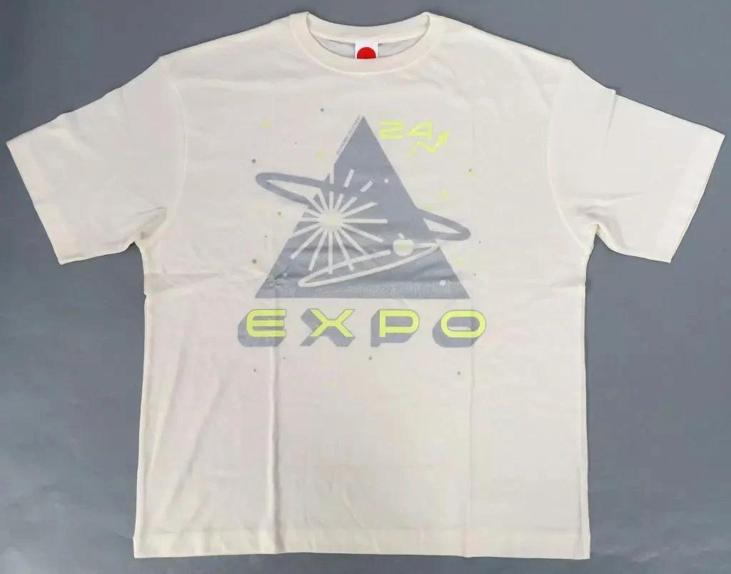 Ringo Sheena Expo 24 Live T T-Shirt Yellow Silver Print L Size Cotton Blend 2XL