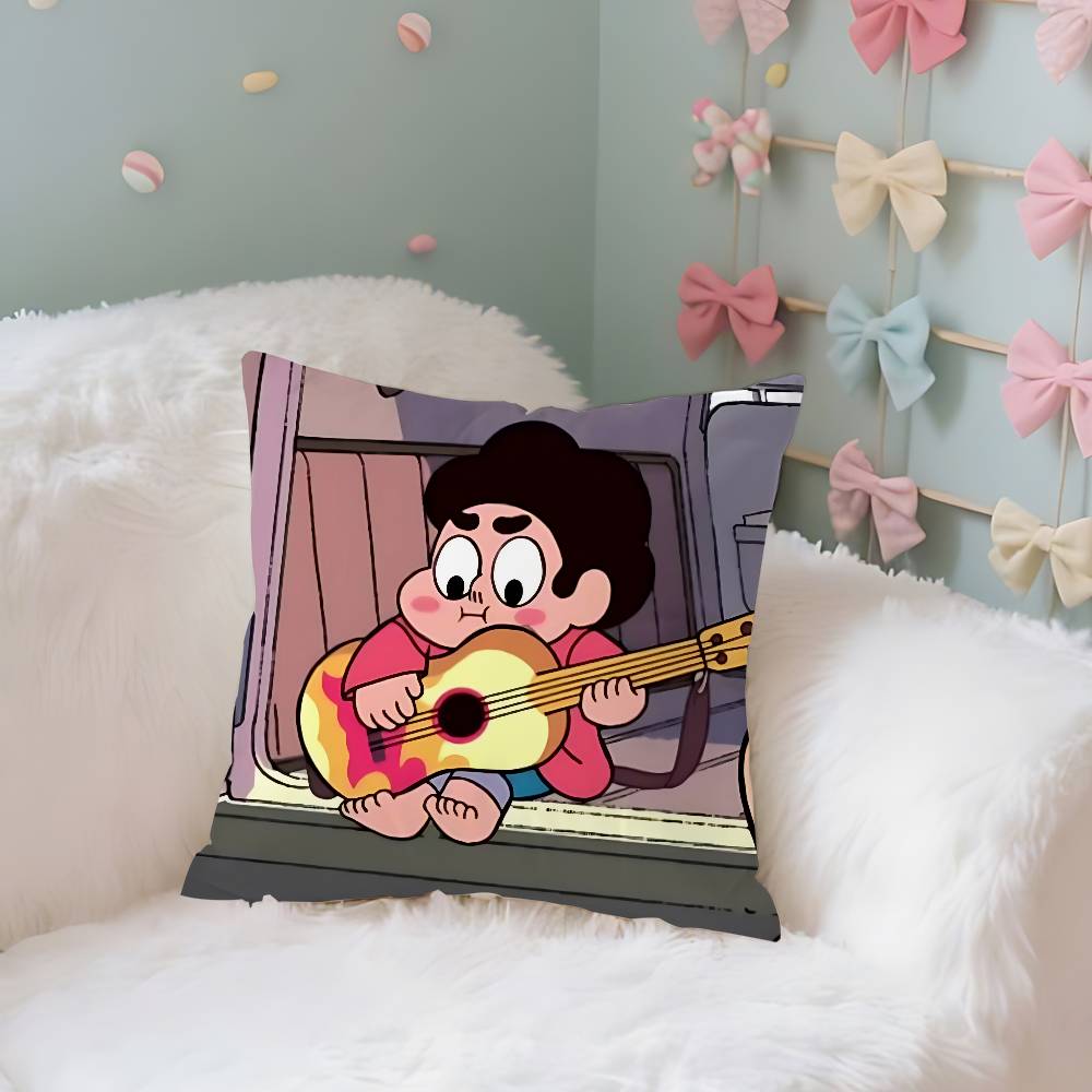 Steven Universe Strawberry Field Pillow Case Throw Pillow Cover Nordic Vintage Style Cushion Covers Living Room Sofa Couch Seat