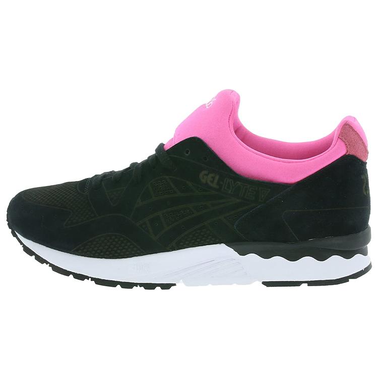 New Asics Gel Lyte V Laser Cuts Shoes 'Black Pink' HL506-9090
