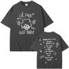 T-shirt Grafiche Hot Rapper Lil Peep Sus Boy When You're Sober T-shirt Uomo/Donna Moda Hip Hop Cotone Oversize T-shirt