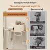 GOWKE Wall-Mounted No-Drill Hair Dryer Holder