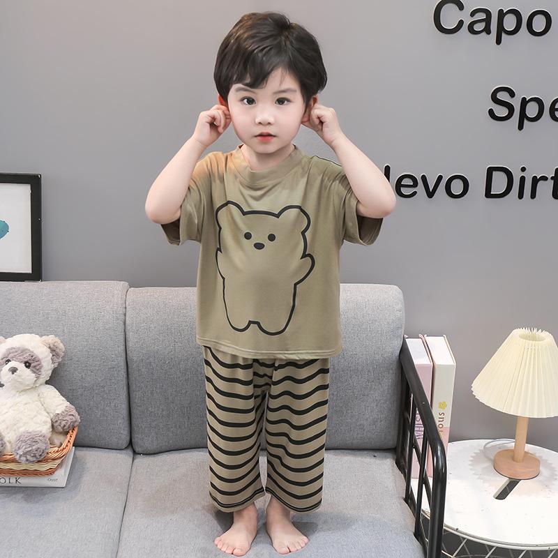 Kids' Summer Modal Pajama Set - Lightweight for Boys and Girls