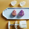 Plastic Material Mooncake Mold Gourd Shaped Stamps Moon Cakes Moulds for Mid-Autumn Festival DIY Baking Mooncake Use