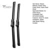 Vehicle Windshield Blades 2Pcs Wiper for Geely Boyue 2018-2025, 24"+17" Beamless Front Quiet Smooth Wiping Set, Durable Direct Fit Replacement
