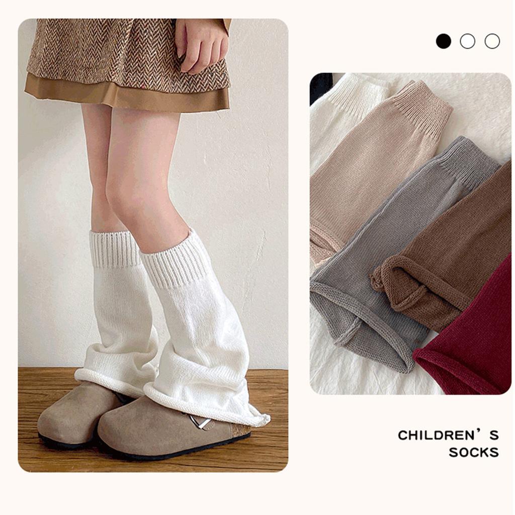 Upgrades Kinder Stilvolle Stulpen Atmungsaktive Lange Socken Bequeme Kindersocken Alltagskomfort Kinder Lange Socken