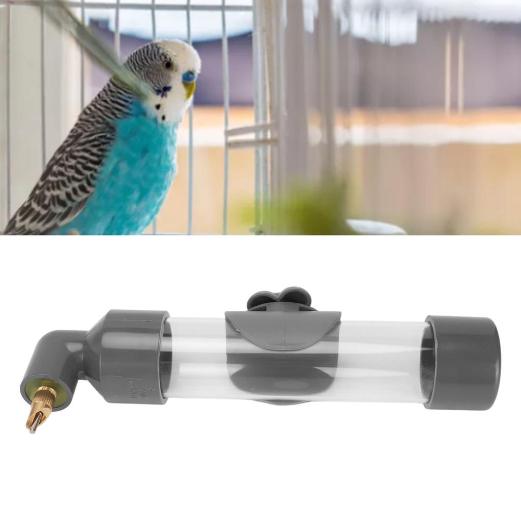 Automatic Drinking Device Safe Acrylic Bird Drinking Water Bottle Bird Water Feeder for Small Medium Large