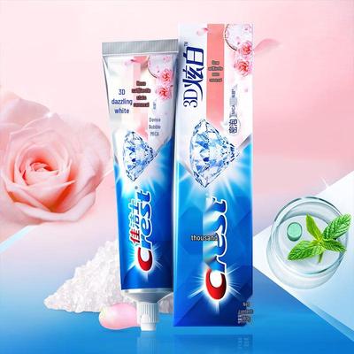 Crest 3D White Rose Salt Zahnpasta 180g x 6er Pack