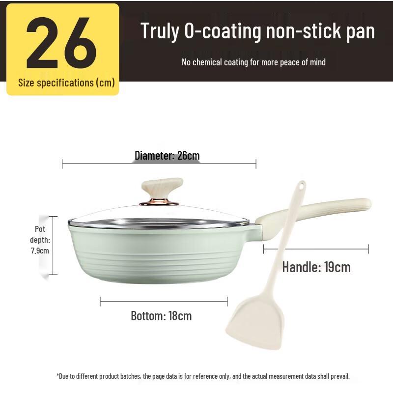 Chui Da Huang 26cm PFOA-Free Ceramic Non-Stick Frying Pan
