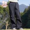 Teen Girls' Casual Wide-Leg Cargo Pants