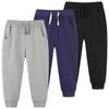New Children's Fashionable And Casual Leg Tied Multi Pocket Pants Solid Color Casual Pants