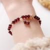 Crystal Garnet Bracelet Women's Niche Design Beaded Accessories