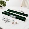 1/4Pcs American Mahjong Rack with Pusher, Non-slip Acrylic Mah Jongg Tile Holder & Pusher Bar, Mahjong Accessories for Home & Party Play