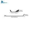 LHD RHD Car Dashboard Decor Strip Trim Real Soft Carbon Fiber Sticker For Toyota RAV4 XA50      2024 2025