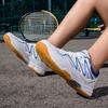 Unisex Court Training Shoes Badminton Tennis Table Tennis Sneakers Non Slip Sports Shoes for Indoor Outdoor Practice Comfort
