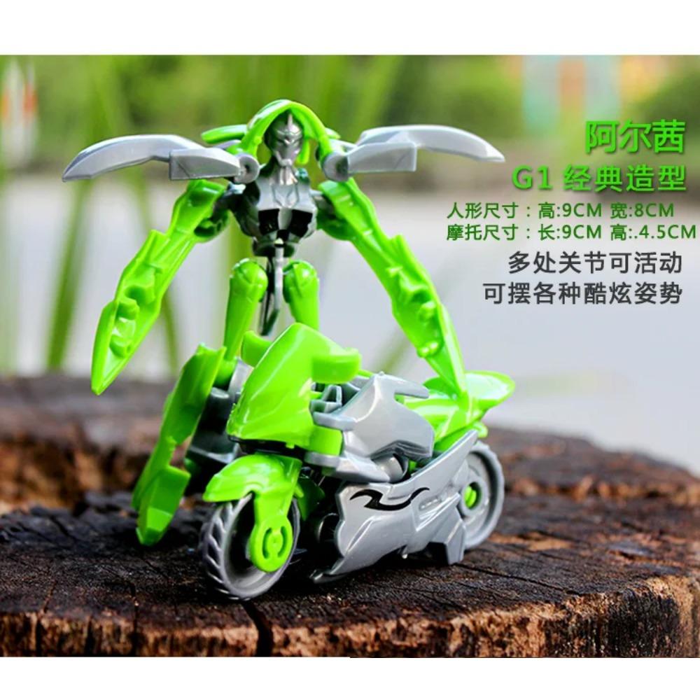 Transformasjon Deformasjon Robot Gul Bil Kompatibel Modell Bygging Barnes Blokk Hobbyer Bilmodell tidlig utdanning Barnes Leke
