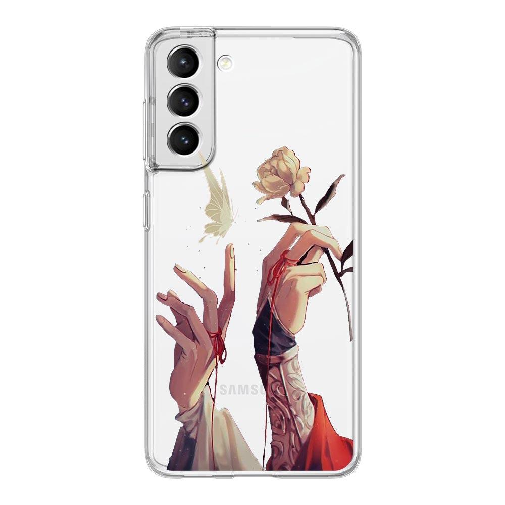 

Heaven Official s Blessing Phone Case For Samsung Galaxy S22 S21 S20 FE Ultra 5G S10 S10E S9 S8 Plus Note 10 20 Soft Clear Cover Samsung S21