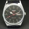 AUTOMATIC VINTAGE REFURBISHED SEIKO 5 6309A JAPAN MENS BLACK WATCH A441306-5 Sk-a441306