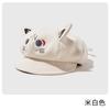 Cat ears octagonal hat new sweet sister women's newsboy hat show face little beret cute cos hat