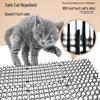 Outdoor Pet Repellent: Cat & Dog Deterrent Net with Anti-Cat Thorn Mat for Balcony and Garden