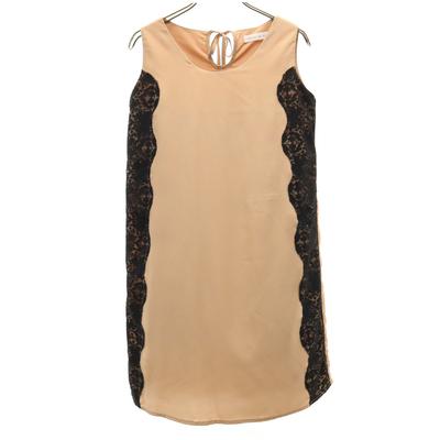 SENSE OF PLACE No Sleeve Mini Dress 36 Beige Brown Urban Research Women Used
