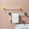 Bohrloser Handtuchhalter im Badezimmer, Einzelstange in der Küche, Lappenhalter, Verdickte Handtuchstange im Badezimmer