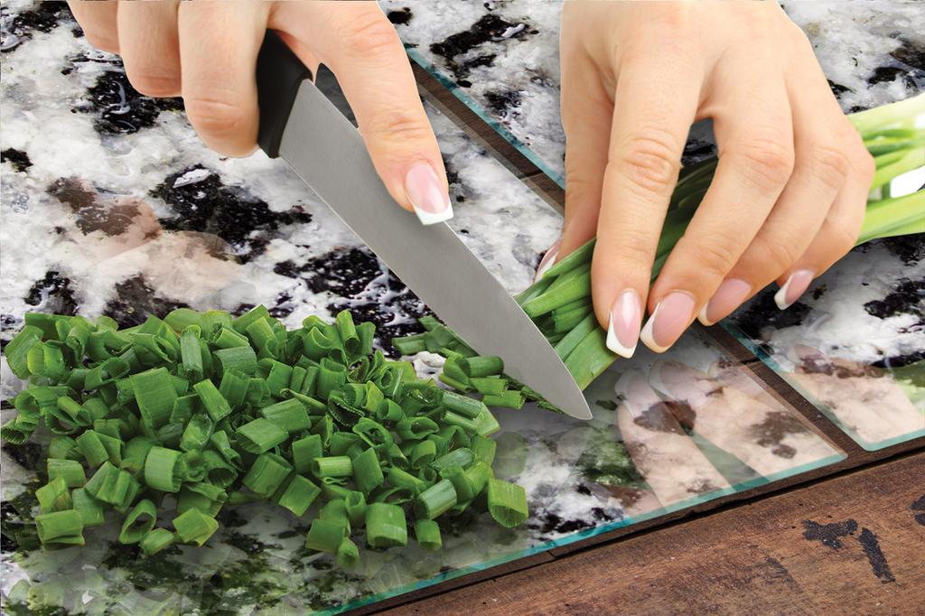 SZKLANA PŁYTA OCHRONNA NA KUCHENKĘ 90x52 MARMUR