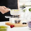 Entenschnabel Obstwaschkorb, Niedlicher Griff Doppelschicht-Sieb, 2-in-1 Verdickter Abtropfkorb für Küche Zuhause