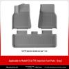 Custom TPE Car Mats for 2023 Tesla Model 3/Y - White Gray