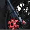 2pcs/set Anti Drop Motorcycle Axle Cap Slider Cups Decoration  Motorbike Modification Tool