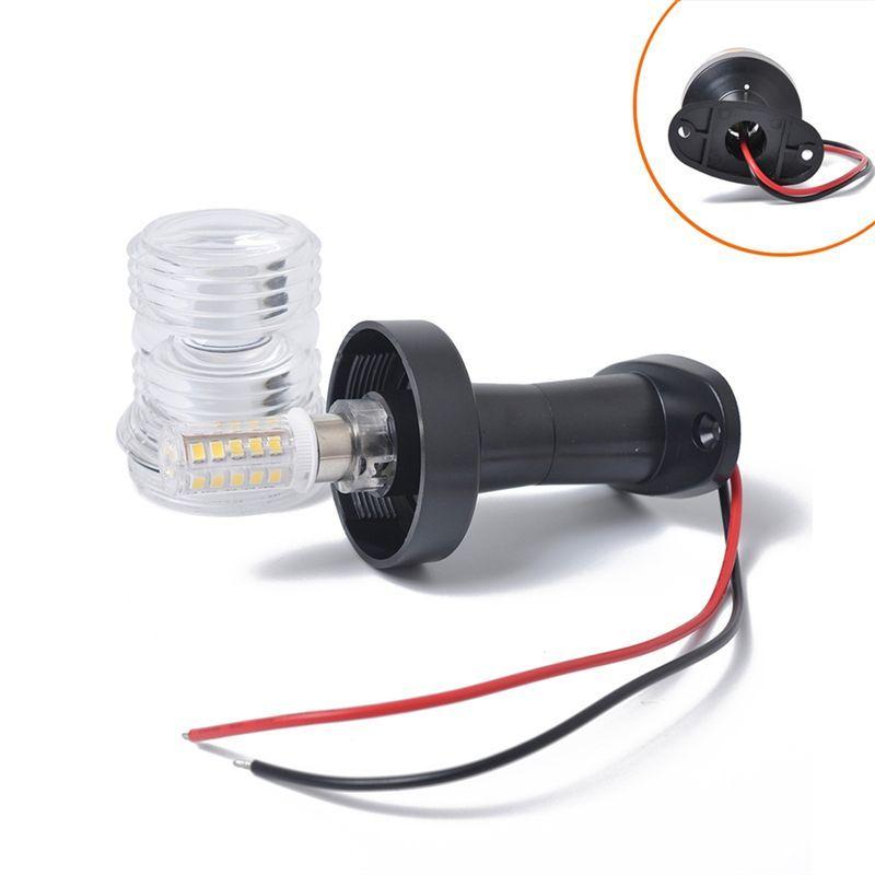 A16P-Stern Light 12V Marine Boat All-Round Anchor 360 Degree LED Navigation Light Boat Sailing Light