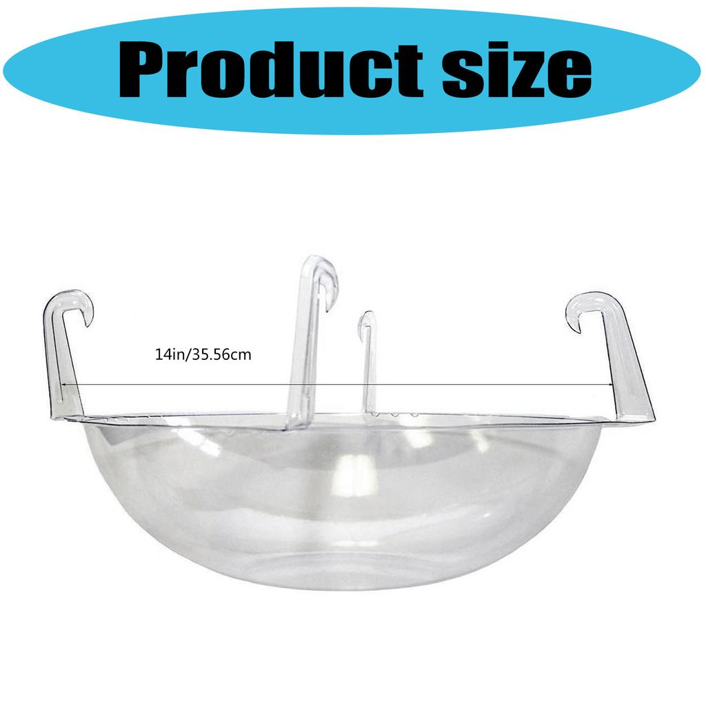 Round Plant Pot Stand With Hide Water Drainage Shatterproofed Plastic Hanging Tray Gardening Accessory
