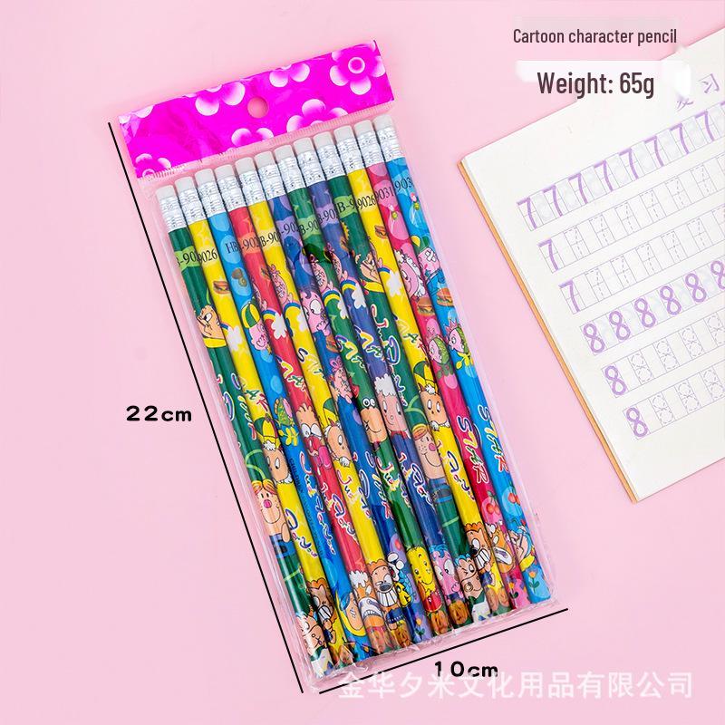 

Creative National Flag Pattern HB Pencils for Students - Sketch & Drawing Supplies HB
