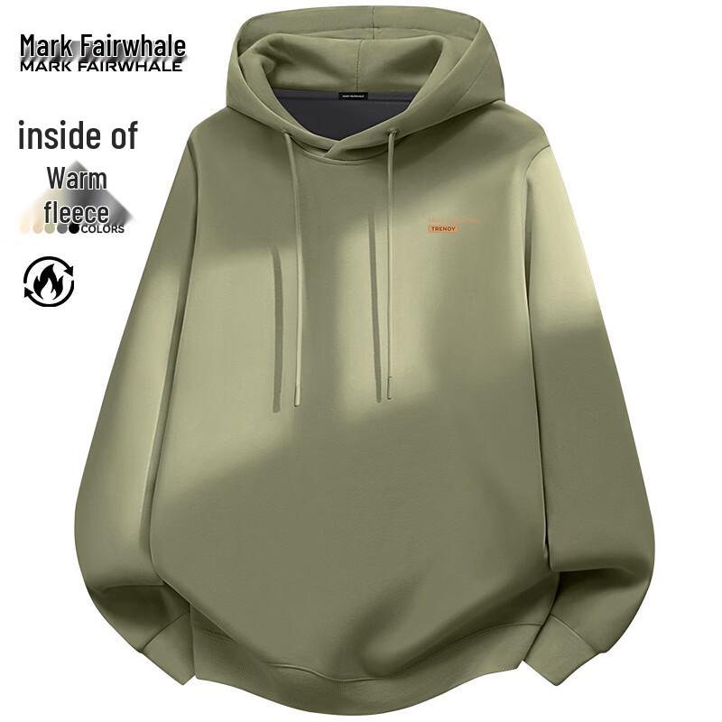 Mark Fairwhale Men's Oversize Fleece Lined Hoodie